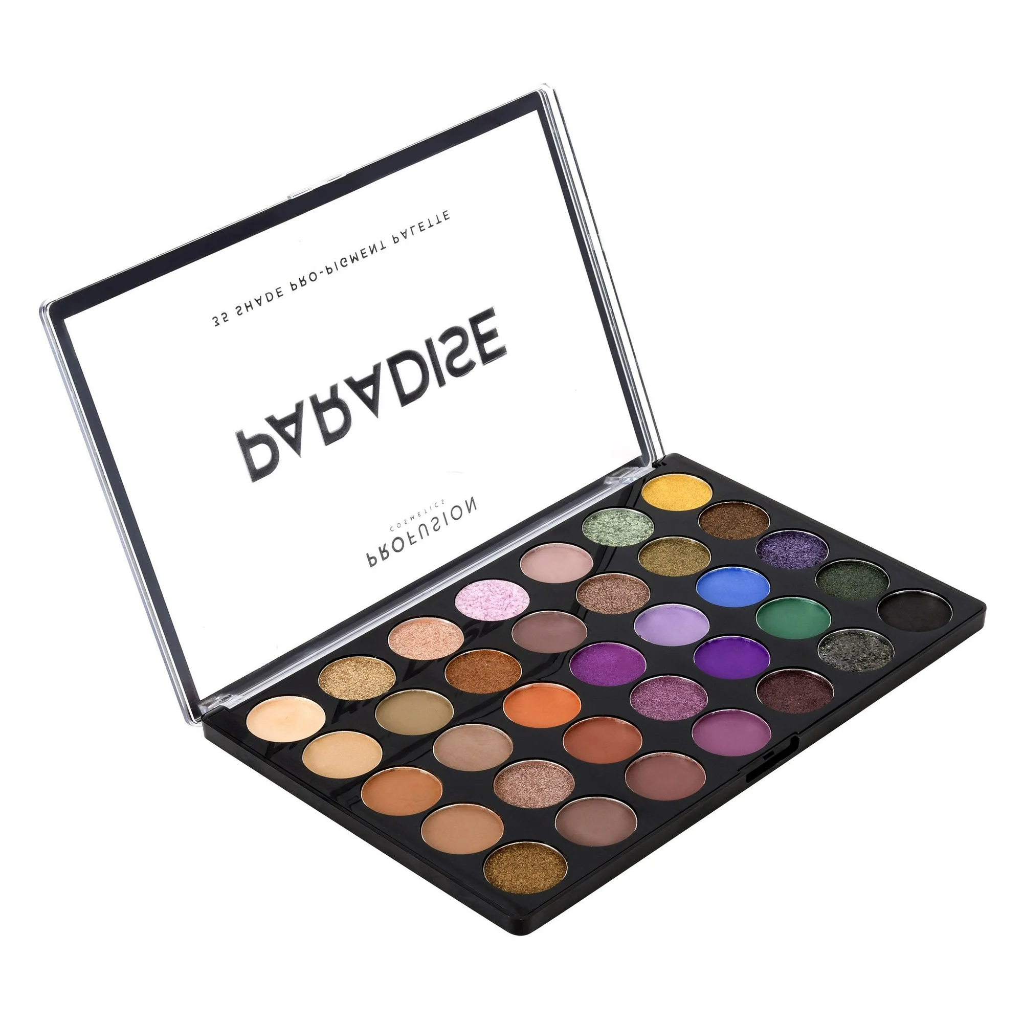 Profusion Cosmetics Paradise 35 Shade Pro Pigment Eyeshadow Palette for Stunning Eye Looks - Image 3