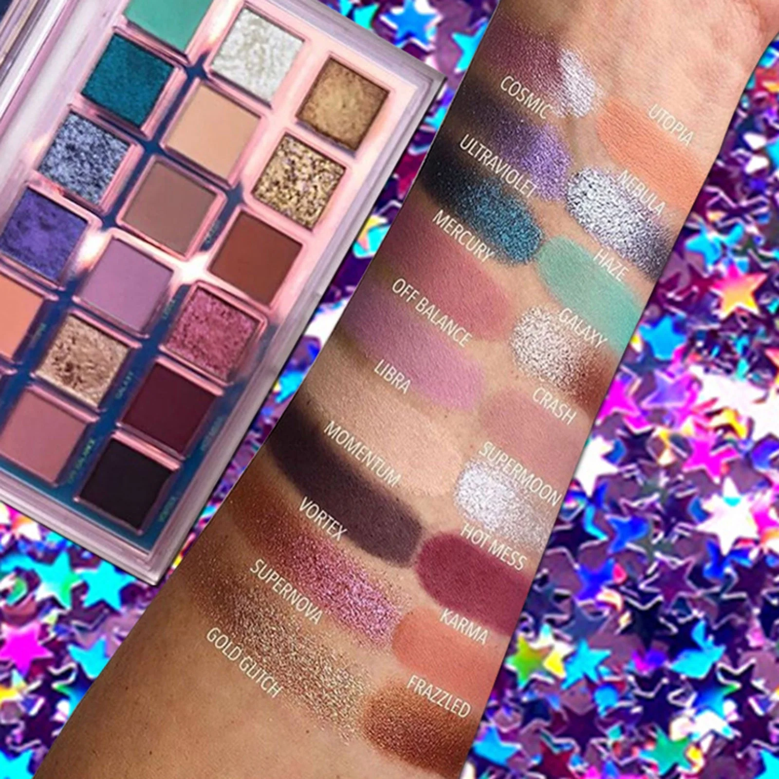 Eyeshadow Retrograde 18 Color Eyeshadow With Pearlescent And And Smooth Powder Highly Pigmented Makeup Beauty Tools Clearance - Image 5