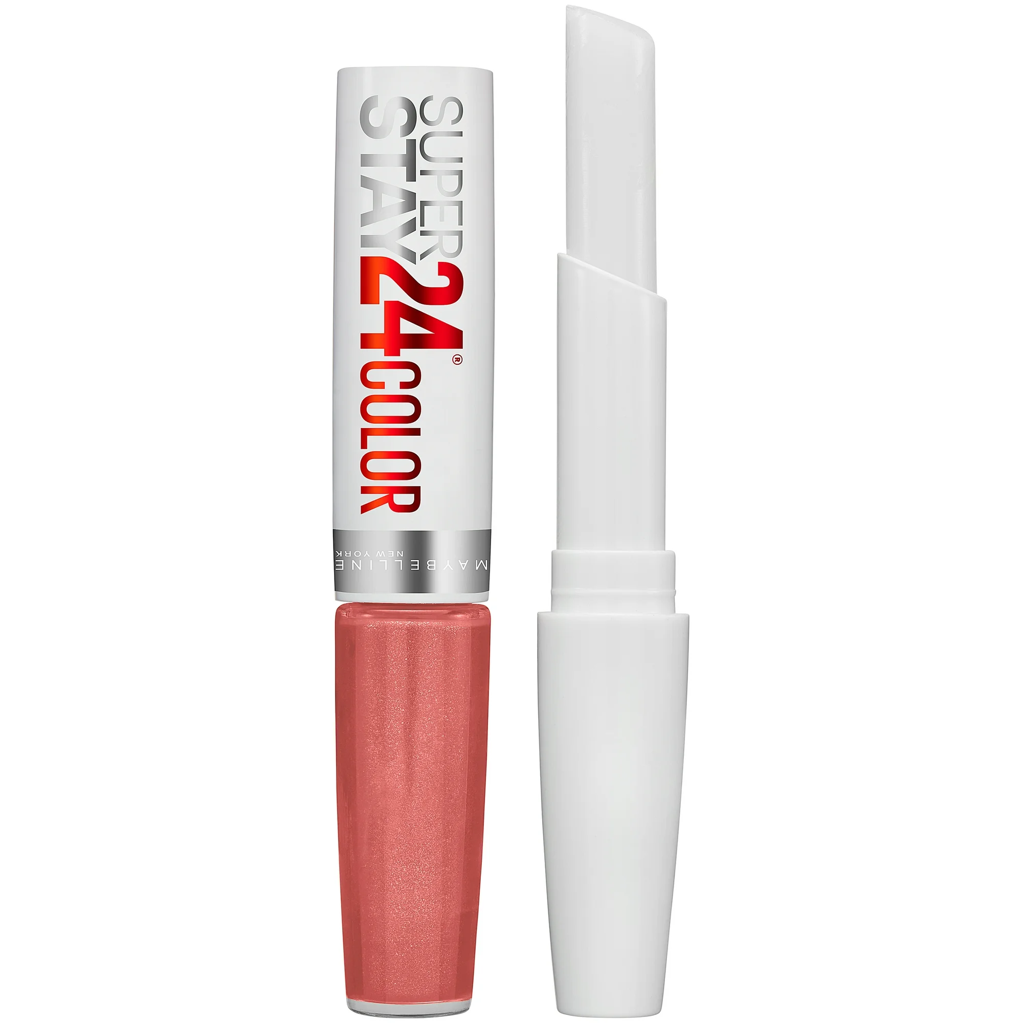 Maybelline SuperStay 24 2-Step Liquid Lipstick, Committed Coral - Image 5