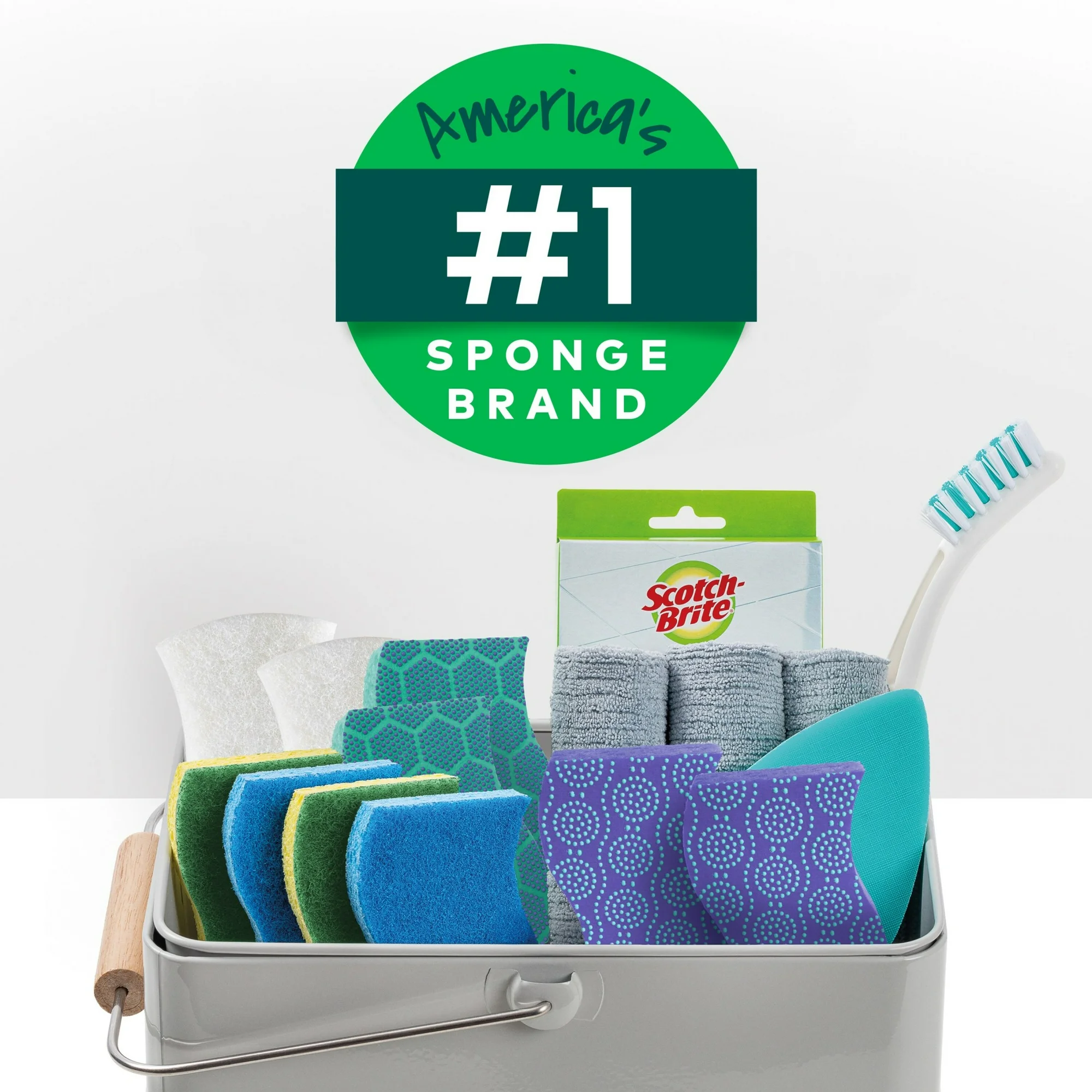 Scotch-Brite Non-Scratch, Zero Scratch Scrub Sponges, 6 Sponges - Image 12