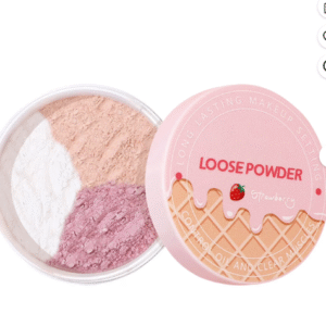Loose Powder Loose Powder Powder Oil Setting Powder Powder Brightening Powder Pearlescent Powder Three Color Powder Makeup Beauty Tools Clearance Back to school wedding gifts