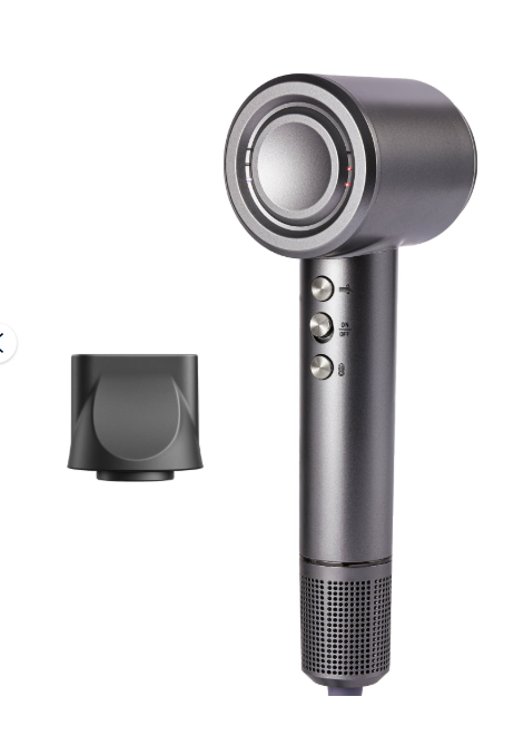 Dygoophy® Leafless High-Speed Hair Dryer - 1500W Brushless Motor, Ionic Technology, Smart Temperature Control, Cold and Hot Air Alternating, Perfect for Home and Salon Use