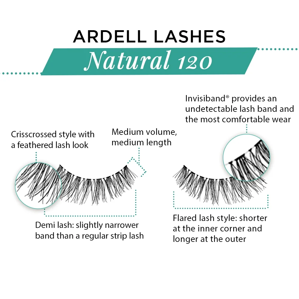 Ardell 120 False Eyelashes, 5 pairs - Image 3