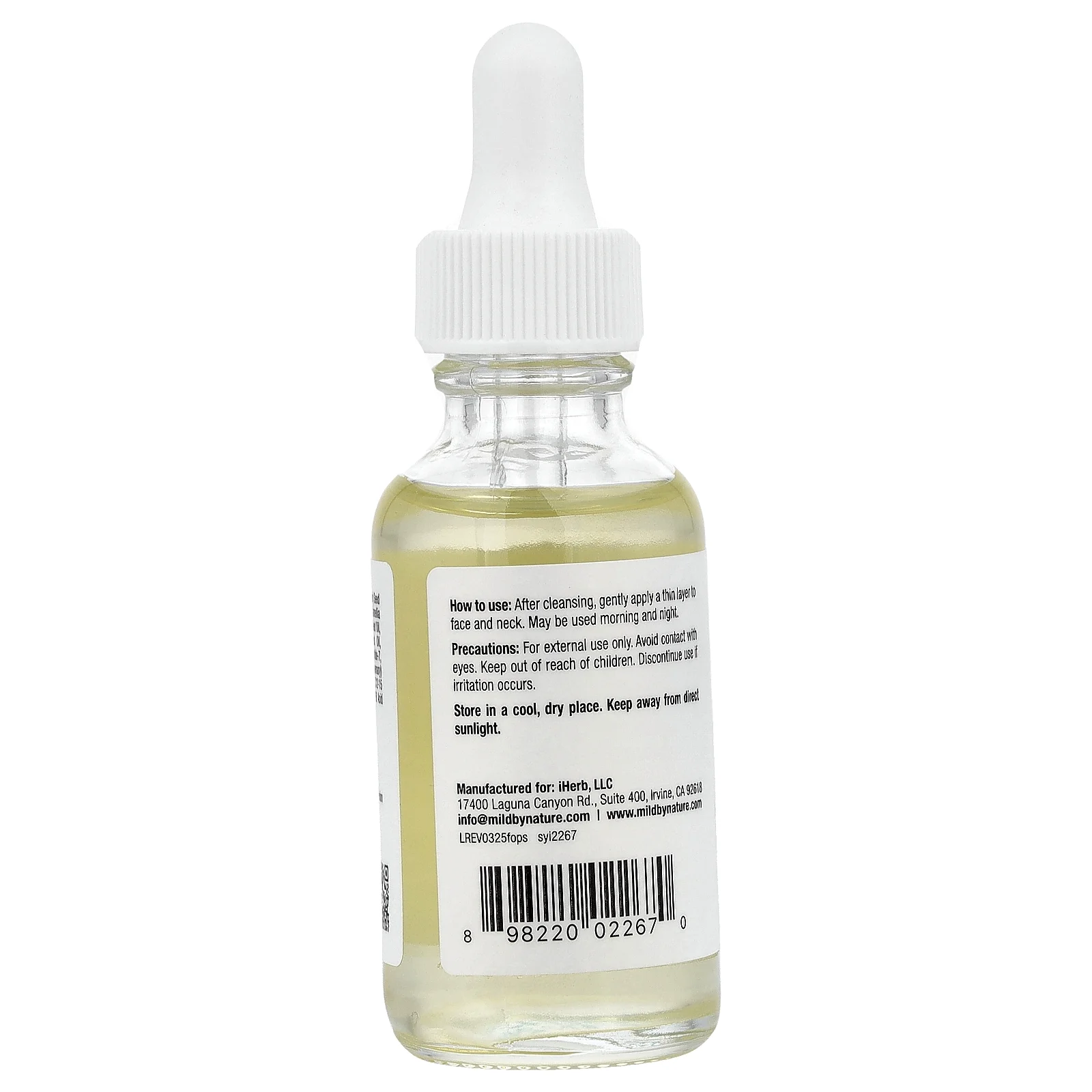 Mild By Nature Serumdipity, Age Refining Facial Oil with Peptides, 1 fl oz (30 ml) - Image 3