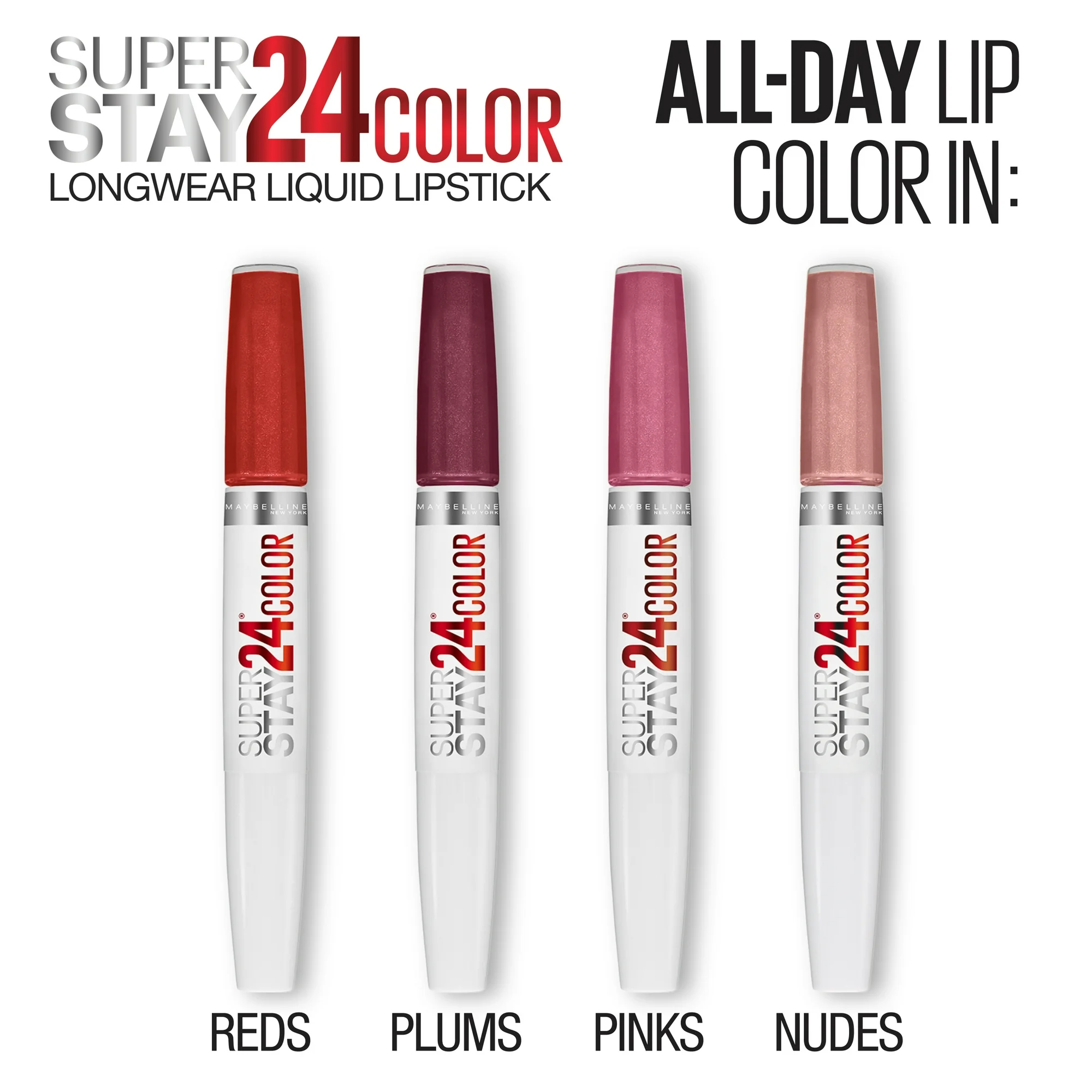 Maybelline SuperStay 24 2-Step Liquid Lipstick, Committed Coral - Image 6
