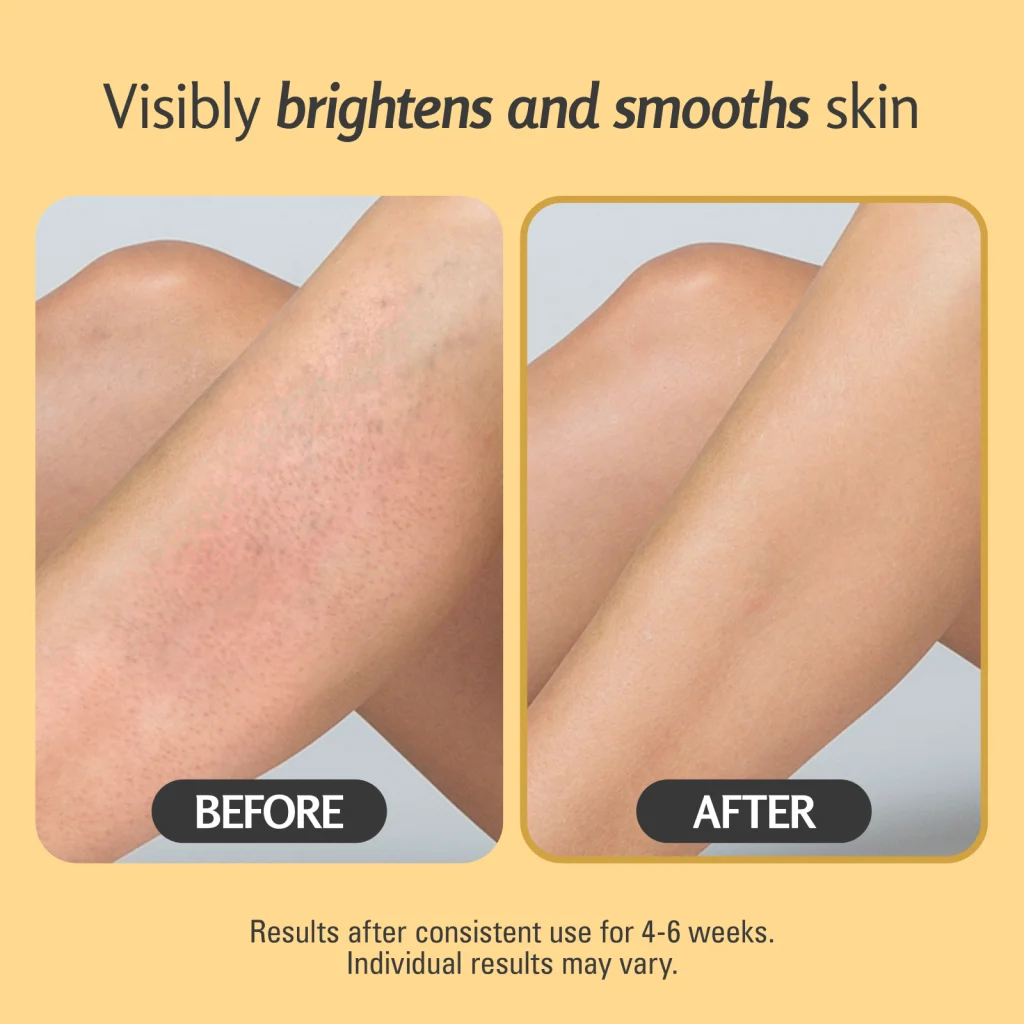 M3 Exfoliating Body Scrub Turmeric Body Scrub | Skin Exfoliator with Collagen and Coconut Oil | 12 Oz - Image 4