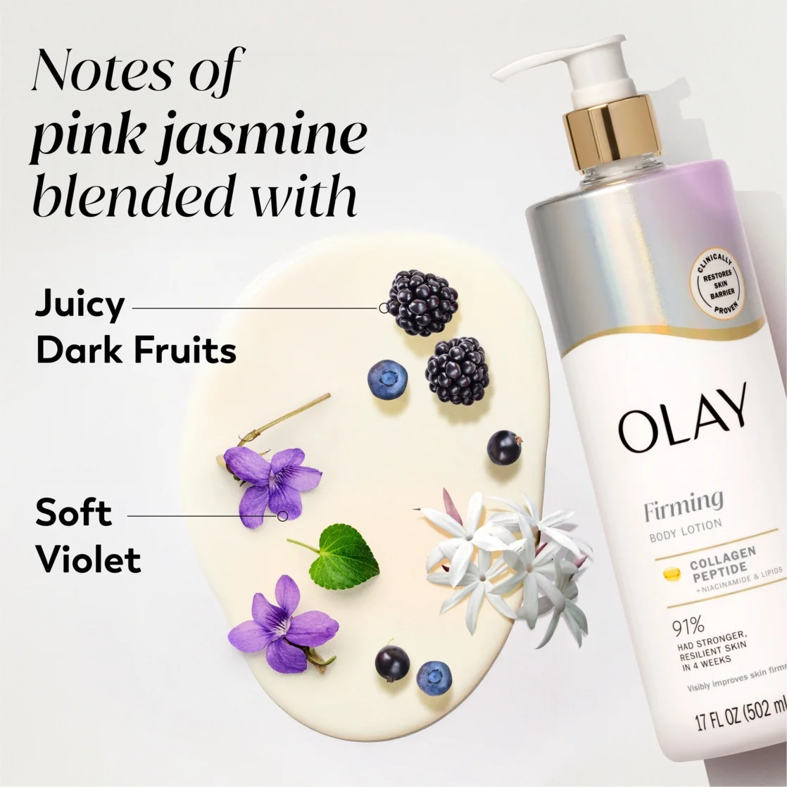 Olay Firming Body Lotion, Hydrating, Collagen, Pump 17 fl oz - Image 10