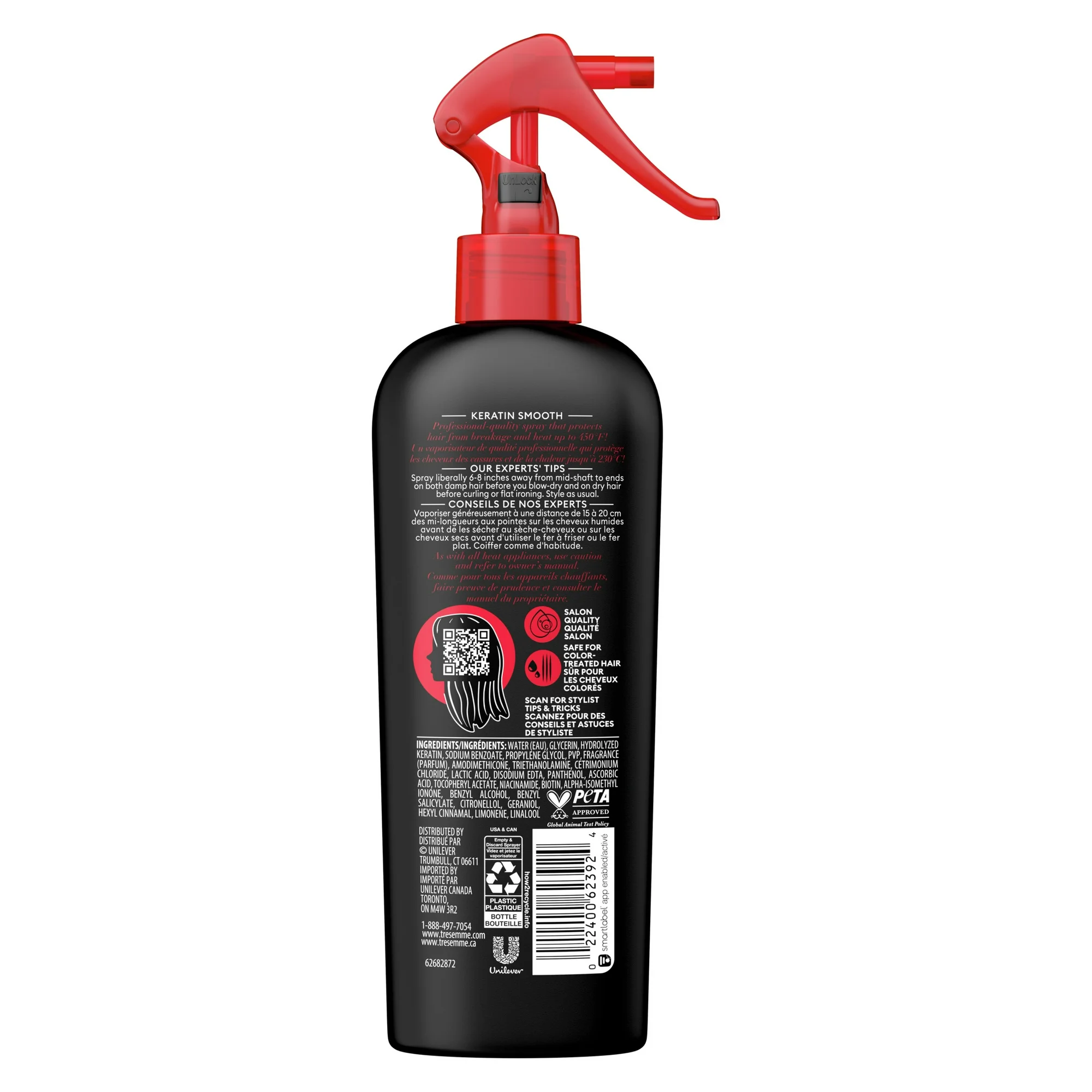 Tresemme Styling Hairspray Protecting Heat and Frizz Control, 8 oz - Image 5