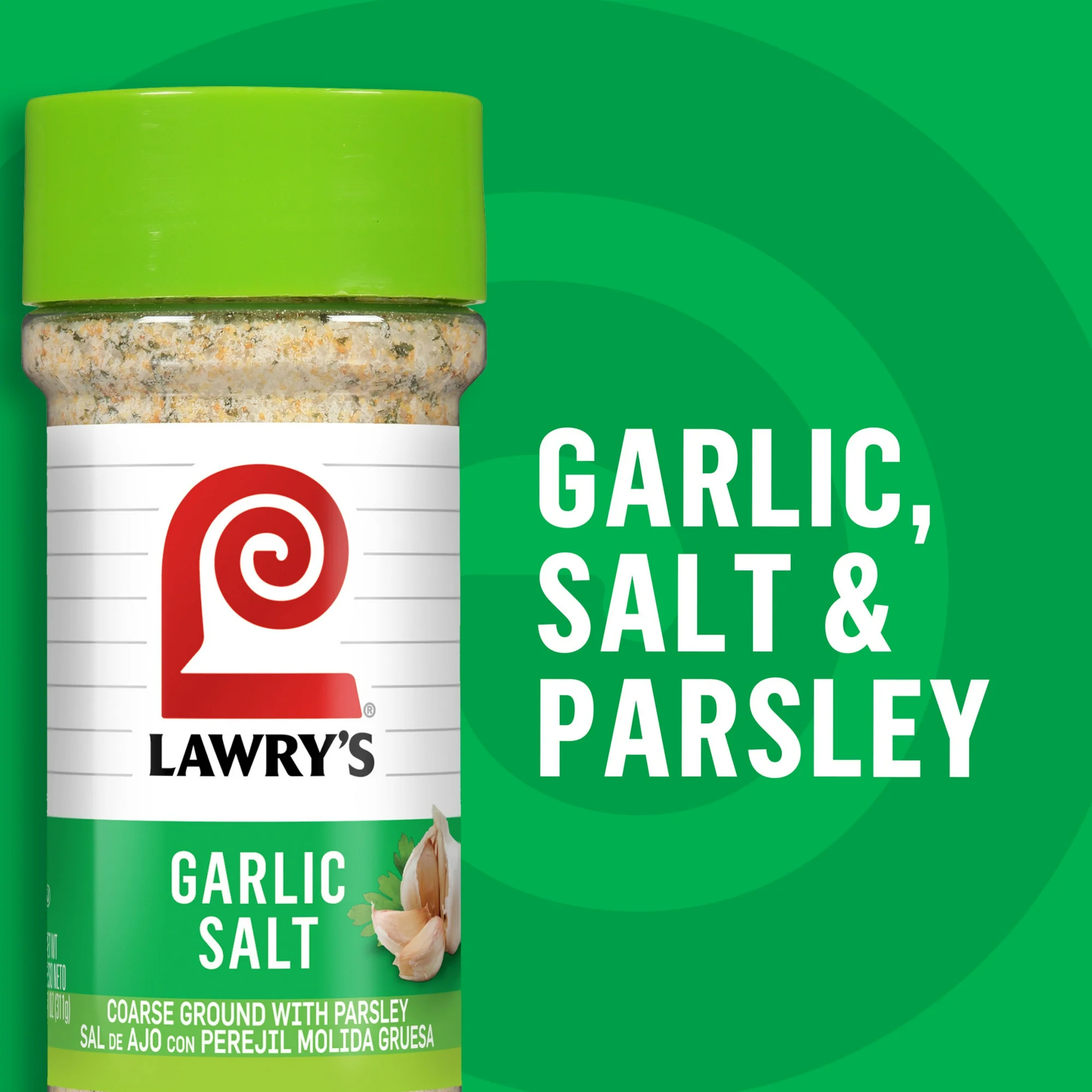 Lawry's Kosher Classic Coarse Ground Garlic Salt, 11.0 oz Bottle - Image 20